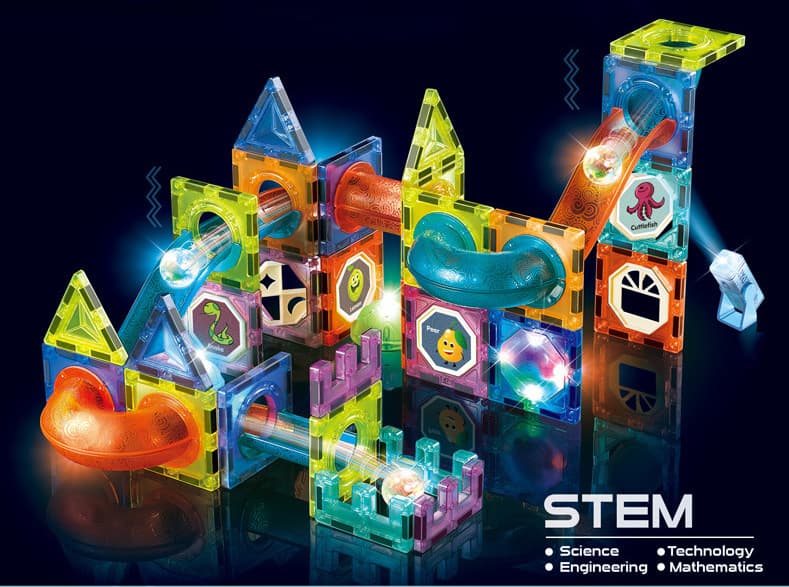 BLOQUES LED MAGNETICO 75 PIEZAS