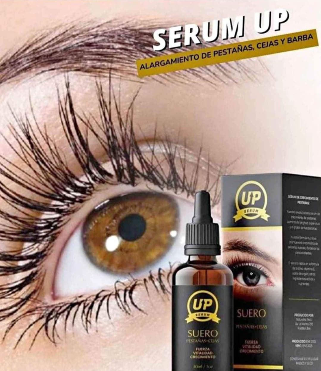 SUERO SERUM PARA PESTAÑAS Y CEJAS