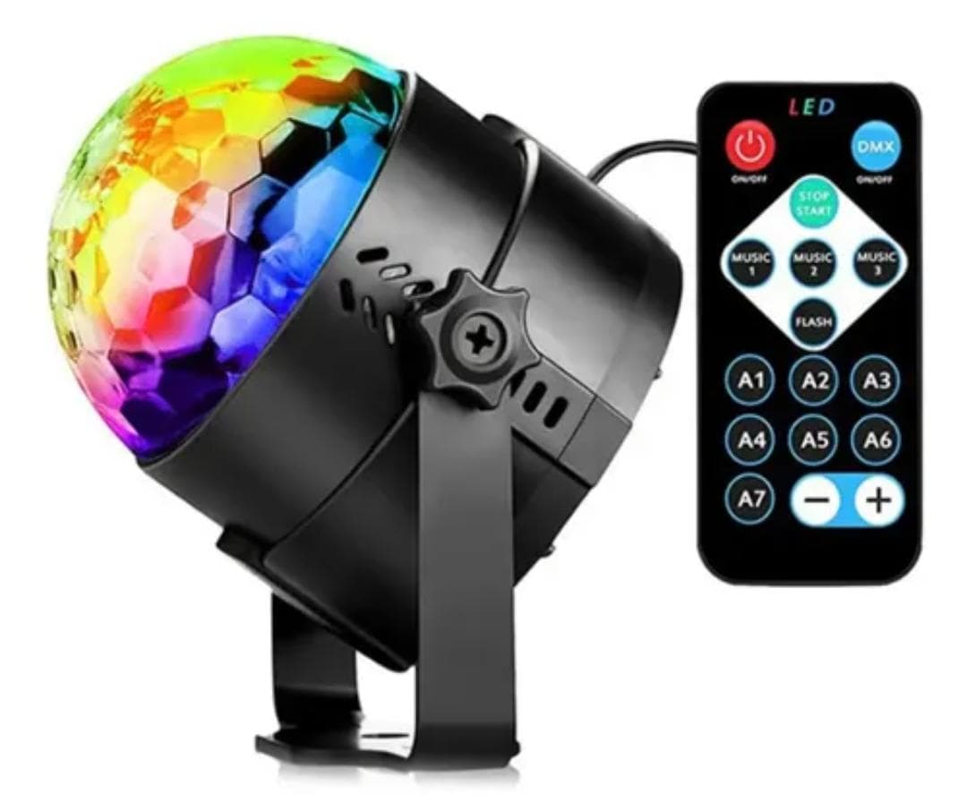 PROYECTOR DE LUCES RGB CON CONTROL
