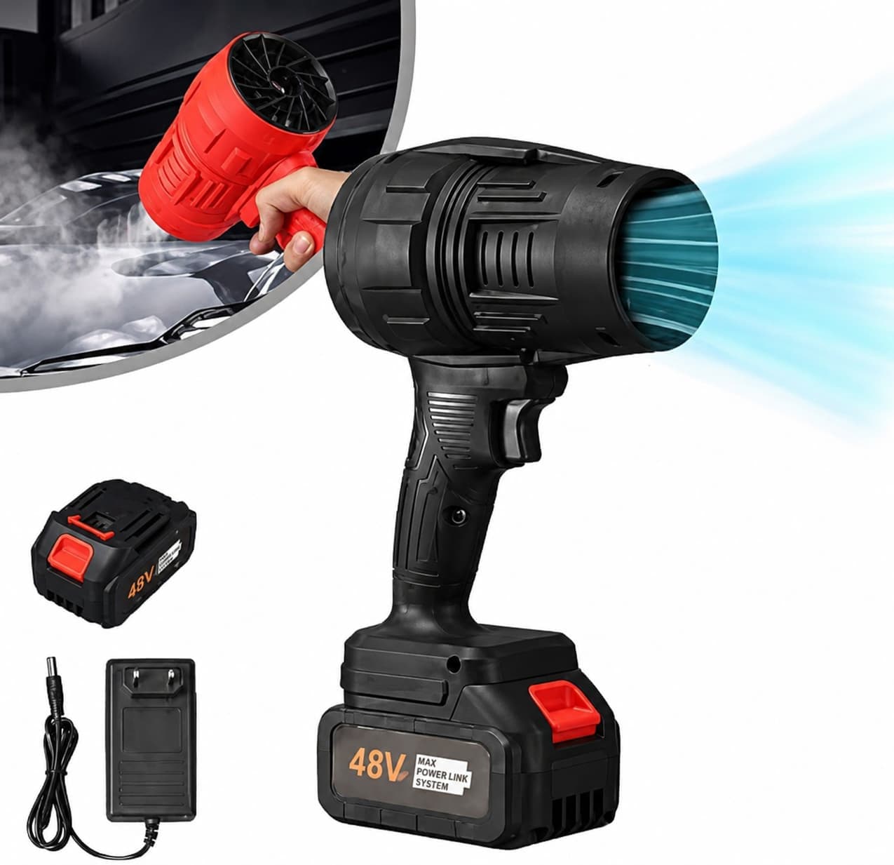 SOPLADOR RECARGABLE 48V