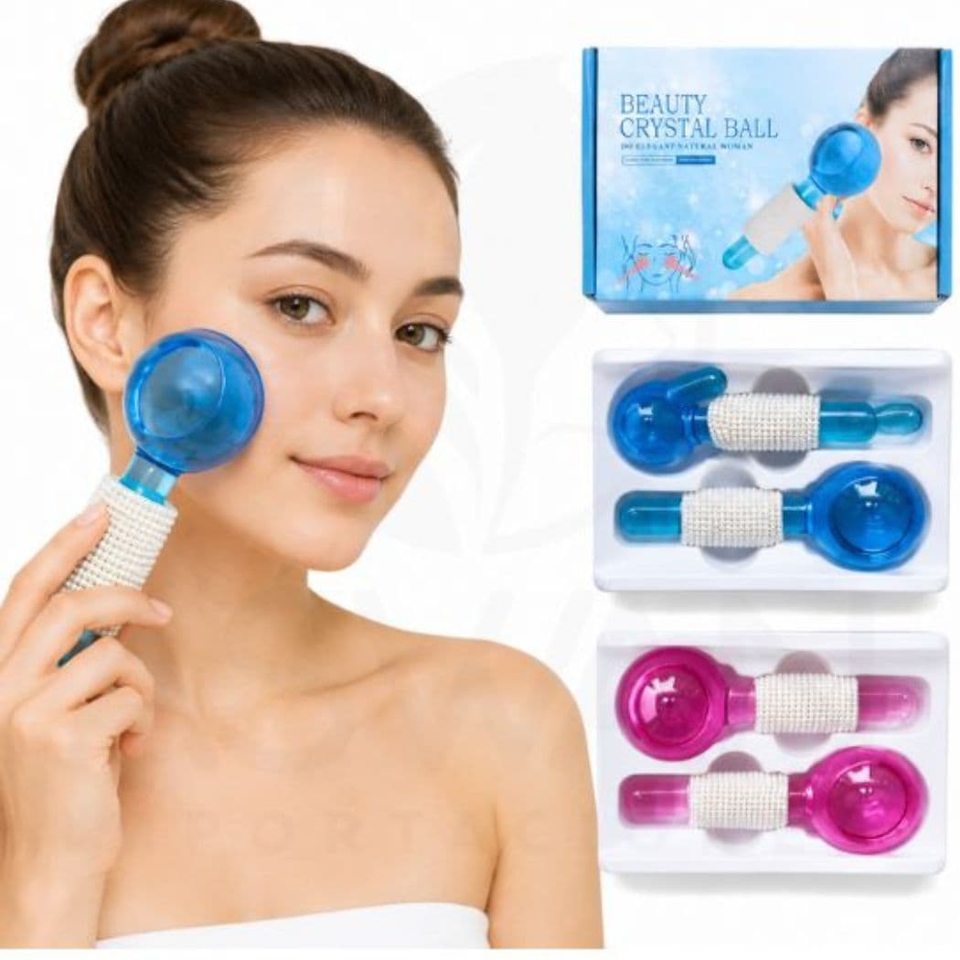 MASAJEADOR DE ROSTRO ICE GLOBES